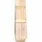 Ekena Millwork Davenport Rough Sawn Timber Gable Bracket, Douglas Fir, 36"W x 21"H x 6"D x 6"F, 14/12 Pitch GBW036X21X0606DAV00RDF - alternate 4